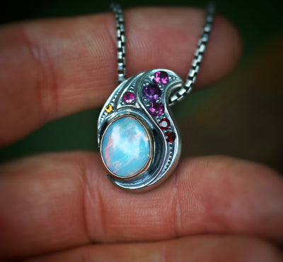 Opal dreams pendant