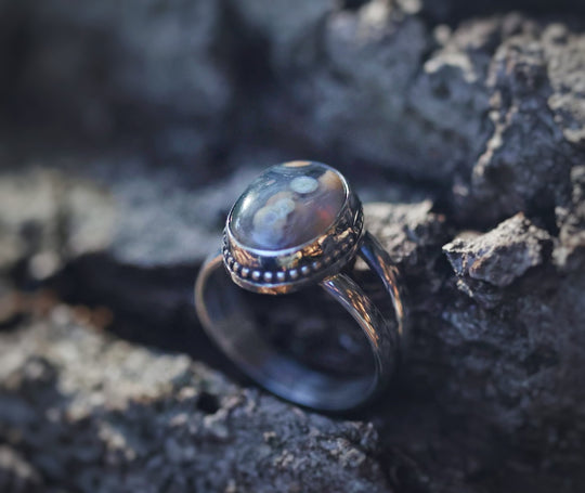 Ocean Jasper Ring