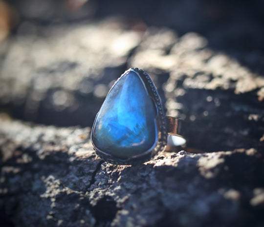 Labradorite Ring