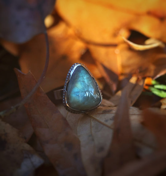 Labradorite Ring