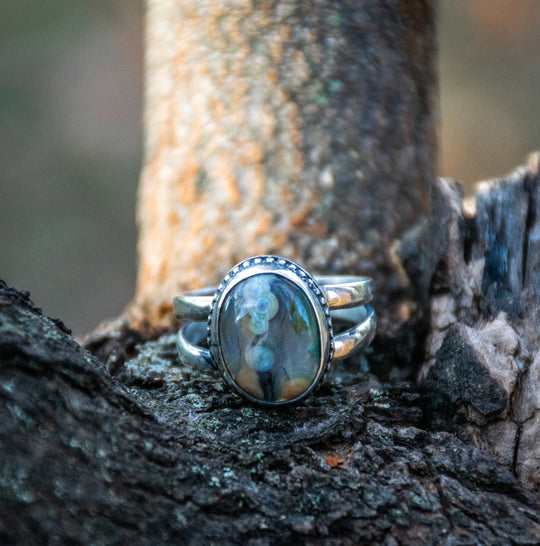 Ocean Jasper Ring